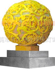 仿石艺术灯